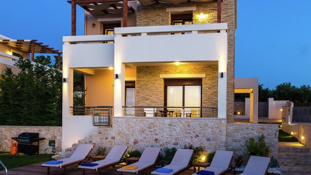 Classic Villa, 3 Bedrooms | Exterior - New Villa With Private Pool, Privacy, Near sea and Arkadi Monastery on NW Coast (Rethymno)