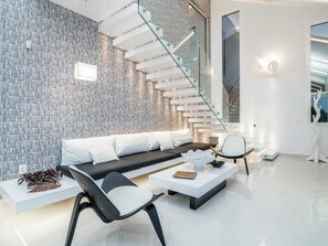 Living room - Inviting Villa in Tragaki With Private Swimming Pool (Zakynthos)