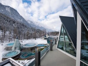 Vue depuis l’hébergement 