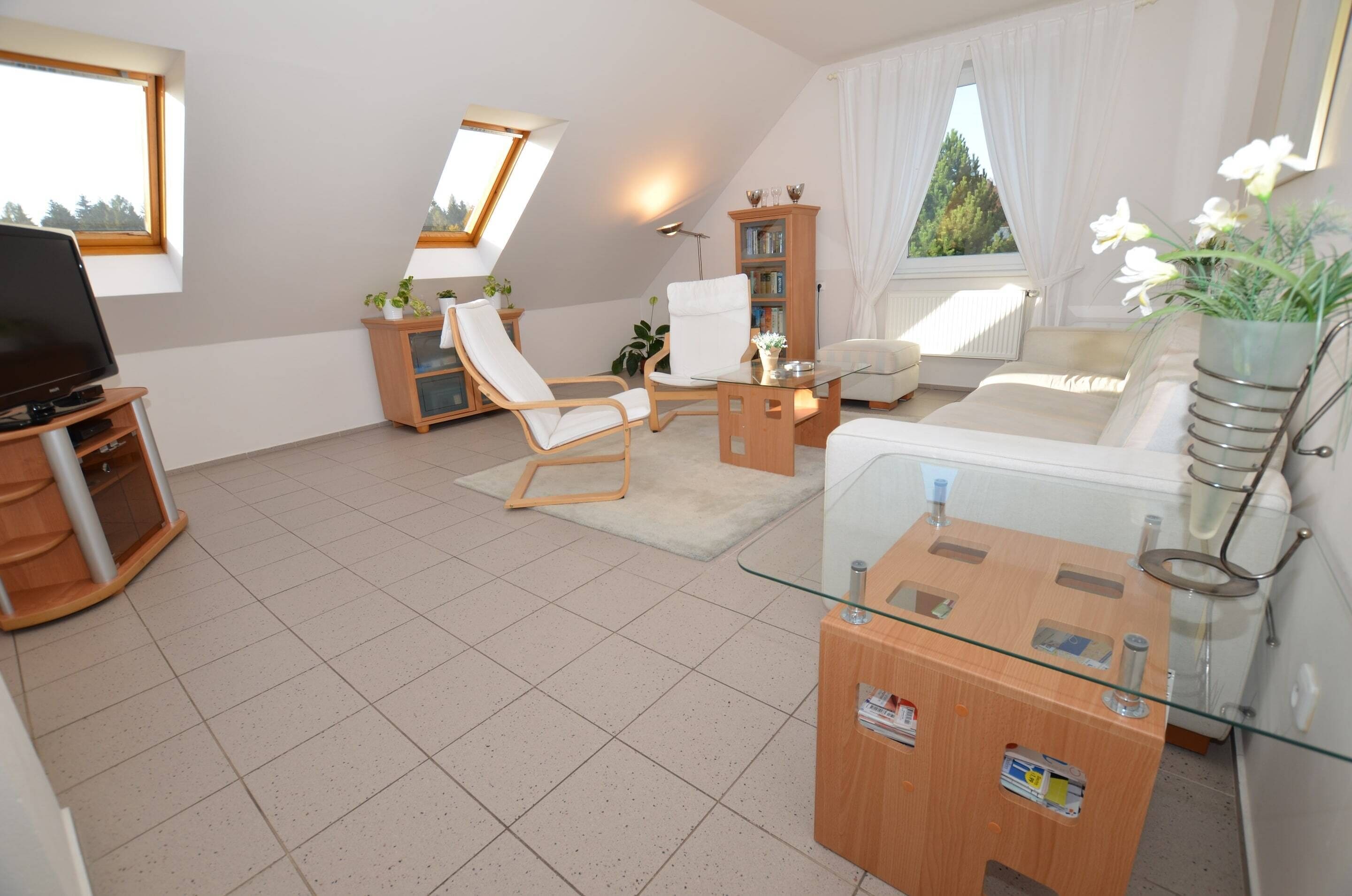 Apartemen Comfort, 3 kamar tidur | Ruang keluarga