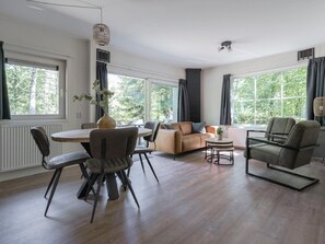 Elite Bungalow, 2 Bedrooms | Living room | DVD player
