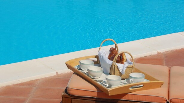Indoor pool, outdoor pool