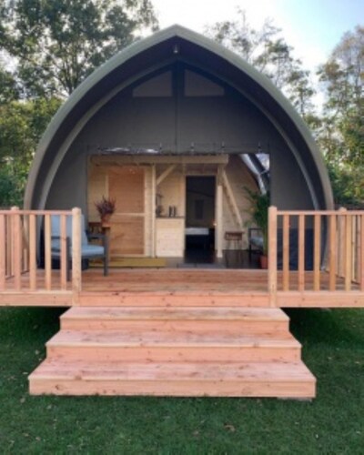 Unique Tent Lodge in Dalerveen With Sauna
