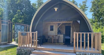 Unique Tent Lodge in Dalerveen With Sauna