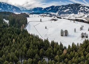 Vue depuis l’hébergement