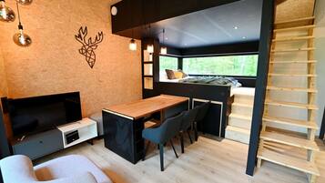 Comfort House, 2 Bedrooms | Living room | DVD player