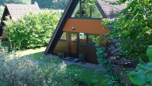 Unclassified image, 4 of 47, button - Wooden Bungalow With a Terrace, in a Wooded Area (Ronshausen)