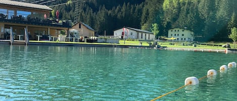 Blick von der Unterkunft