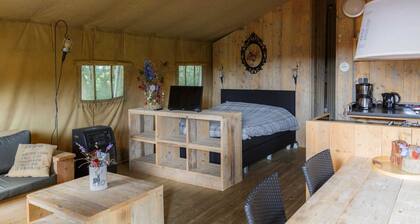 Atmospheric Tent Lodge With Dishwasher, in Twente