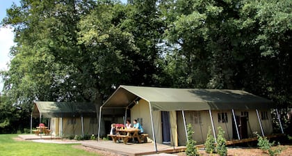 Atmospheric Tent Lodge With Dishwasher, in Twente