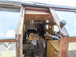 Classic Mobile Home, 4 Bedrooms | Private kitchen | Microwave, oven, highchair