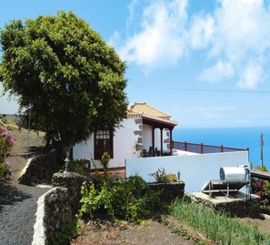 Blick von der Unterkunft