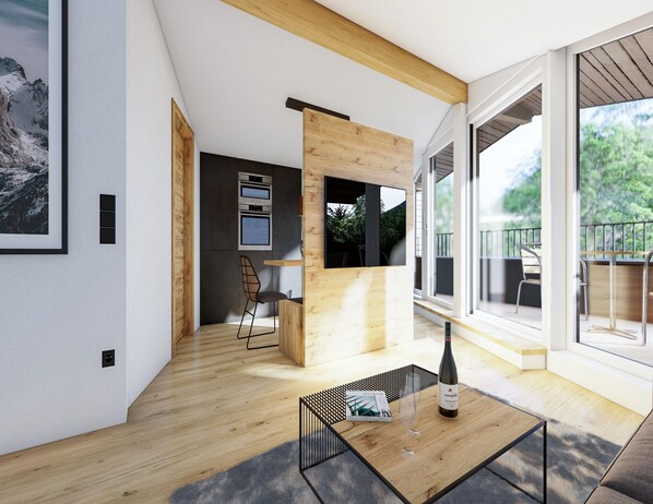 Classic Apartment, 2 Bedrooms | Interior - Bergzeit Apartments Right on the ski Slope (Saalbach-Hinterglemm)