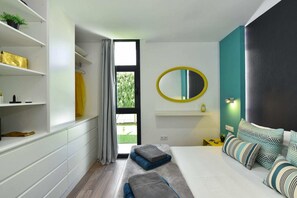 3 bedrooms, individually furnished, bed sheets