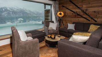 Comfort-Apartment, 4 Schlafzimmer | Wohnzimmer