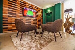 Classic House, 3 Bedrooms | Living room | Fireplace - Holiday Home for Max. 4 Pers. in Castro Marim With a Shared Pool (Castro Marim)