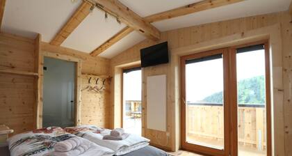 New Holiday Home on the Alm With Terrace and Balcony