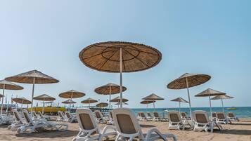 Praia particular, serviço de traslado de/para a praia grátis