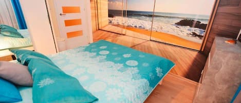 2 bedrooms, individually furnished, bed sheets