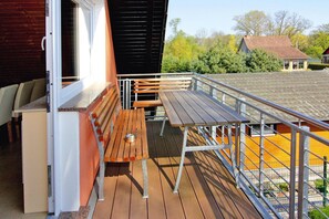 Outdoor dining - Apartment Alte Schmiede, Zemitz (Zemitz)