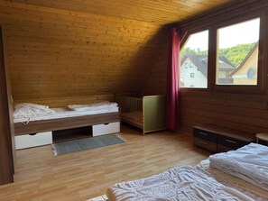 9 bedrooms, individually furnished
