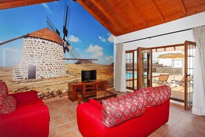 Living room - Holiday Homes, Lajares - La Oliva (La Oliva)