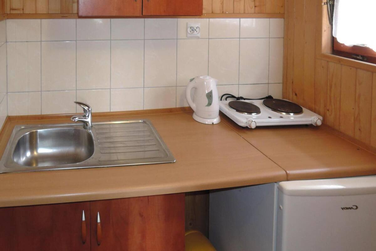Bungalow Comfort, 1 camera da letto | Cucina privata | Frigorifero, macchina per tè/caffè, bollitore elettrico