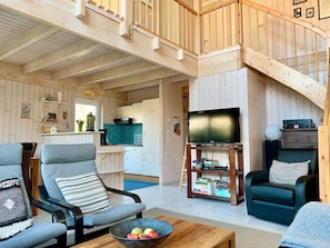 Fireplace - Lovely Holiday Home in Dummer Near Lake (Dümmer)