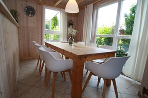 Classic-hus - 4 soveværelser | Stue | Pejs