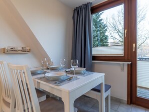 Appartement Confort, 2 chambres | Restauration