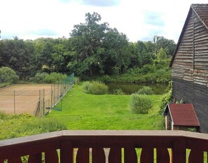 Uitzicht vanuit accommodatie