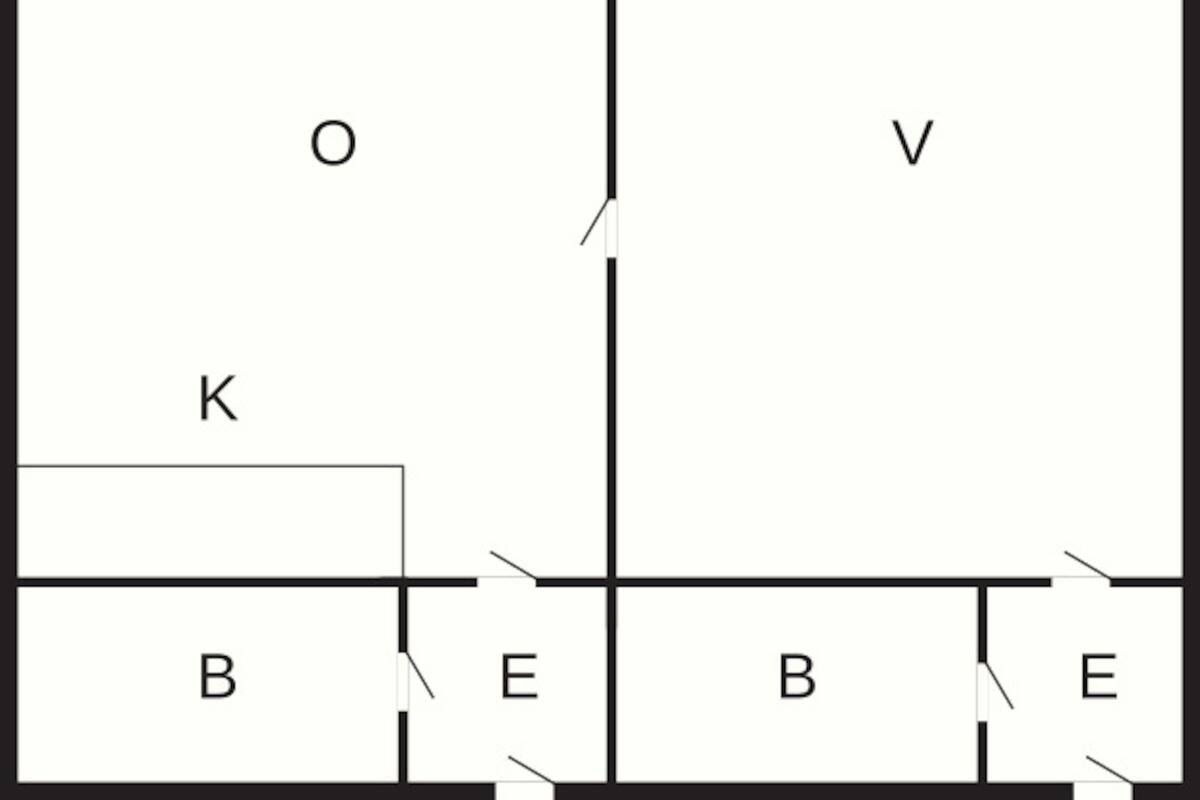 Maison Élite, 2 chambres | Plan d’étage