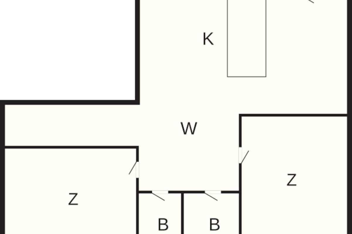 Classic House, 2 Bedrooms | Floor plan