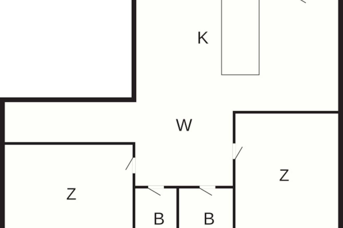 Classic House, 2 Bedrooms | Floor plan