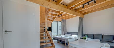 Casa clásica, 3 habitaciones | Sala de estar