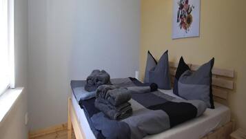 9 bedrooms, individually furnished