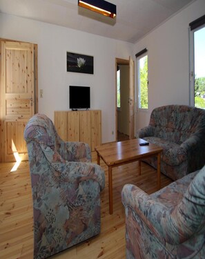 Classic House, 3 Bedrooms | Living room - Holiday House at the Vilzsee, Mirow (Mirow)