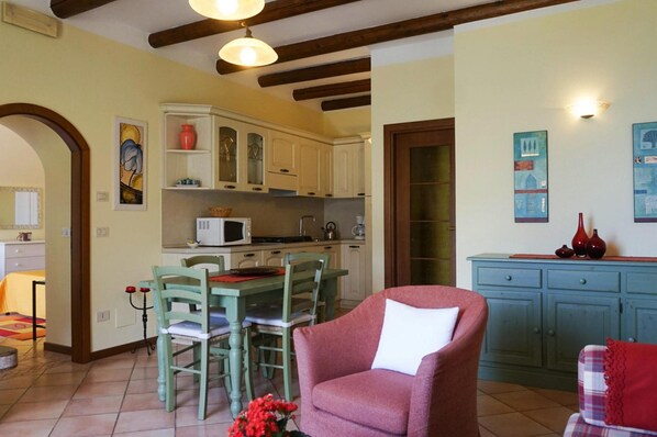 Living room - Apartments Casa Tamas, Limone (Tremosine)