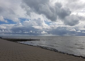 Blick von der Unterkunft