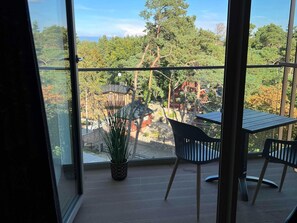 Balcony - Luxurious Apartment Near the Beach in Pobierowo (Rewal)