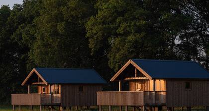 Atmospheric Lodge With Unobstructed View, Located in Beautiful Drenthe