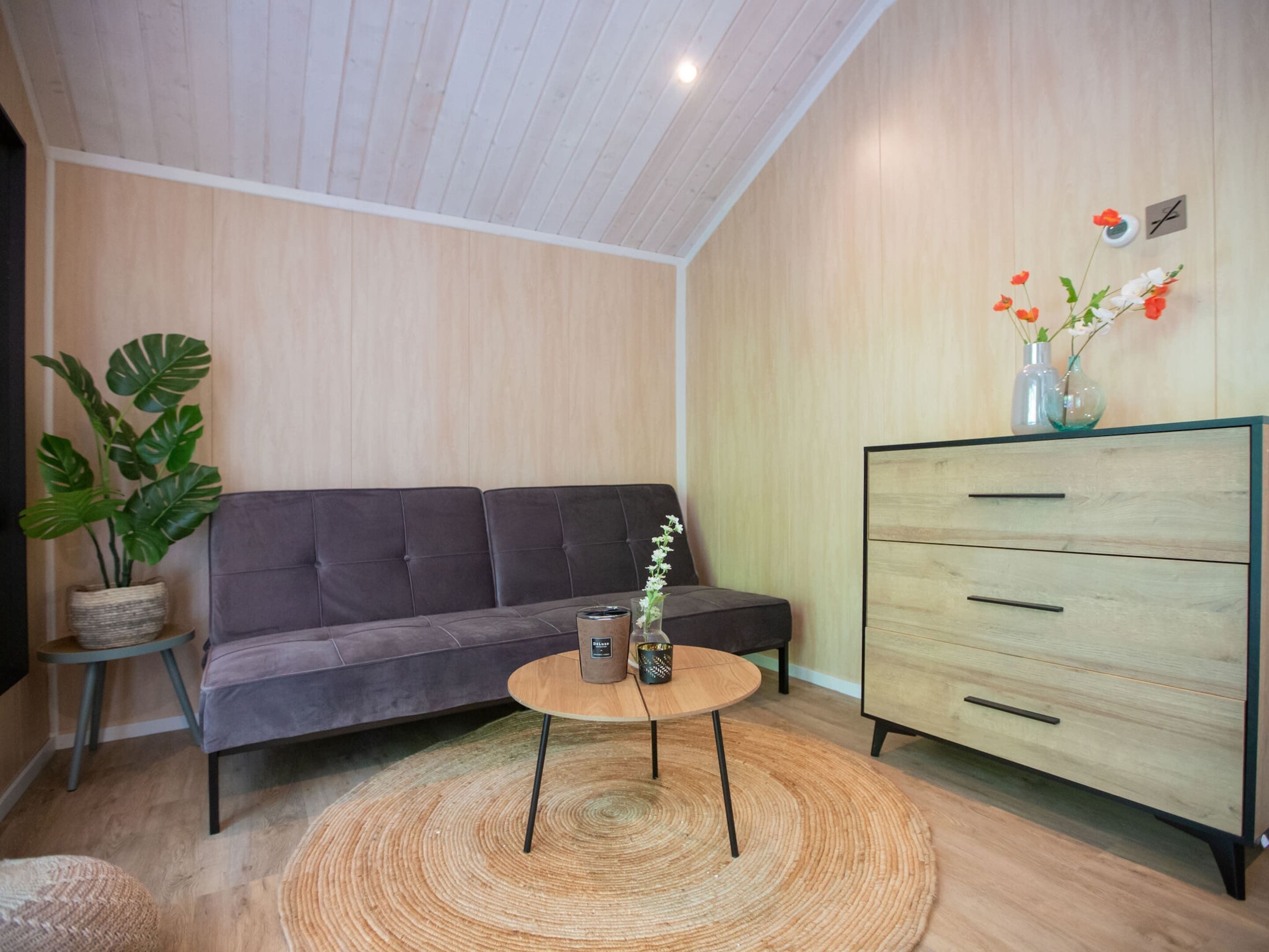 Deluxe Chalet, 1 Bedroom | Living room