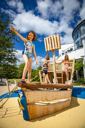 Classic Apartment, 3 Bedrooms | Pool | Indoor pool, outdoor pool - Holiday Complex Beech Resort Fleesensee, Gohren-lebbin (Goehren-Lebbin)