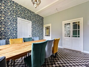 Classic House, 2 Bedrooms | Dining - Farmhouse in De Heurne Near the Forest (De Heurne)