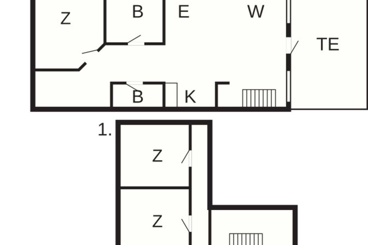 Apartemen Comfort, 3 kamar tidur | Denah