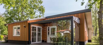 Beautiful Accommodation With Conservatory, Located on a Holiday Park in Overijssel