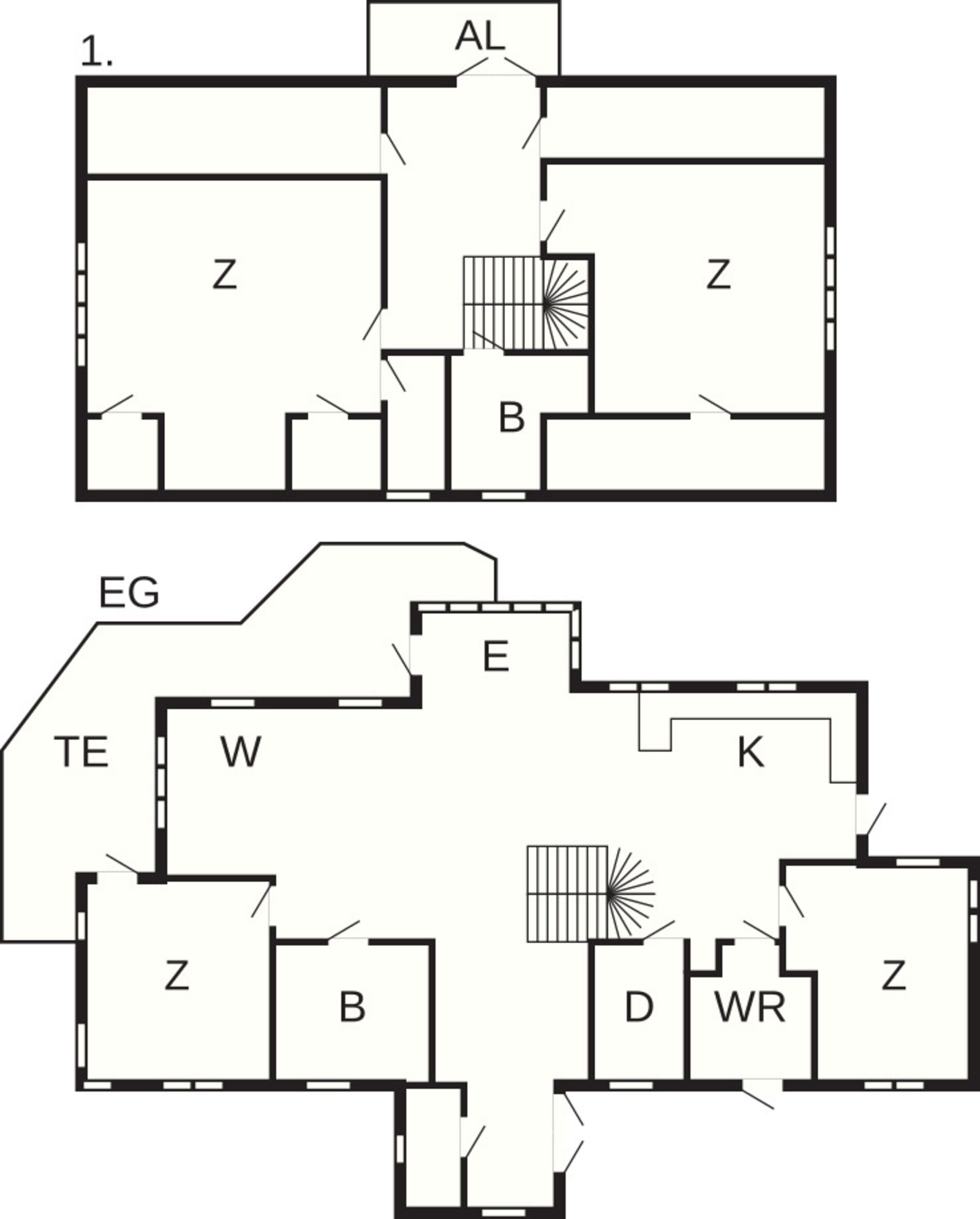 Classic House, 5 Bedrooms | Floor plan