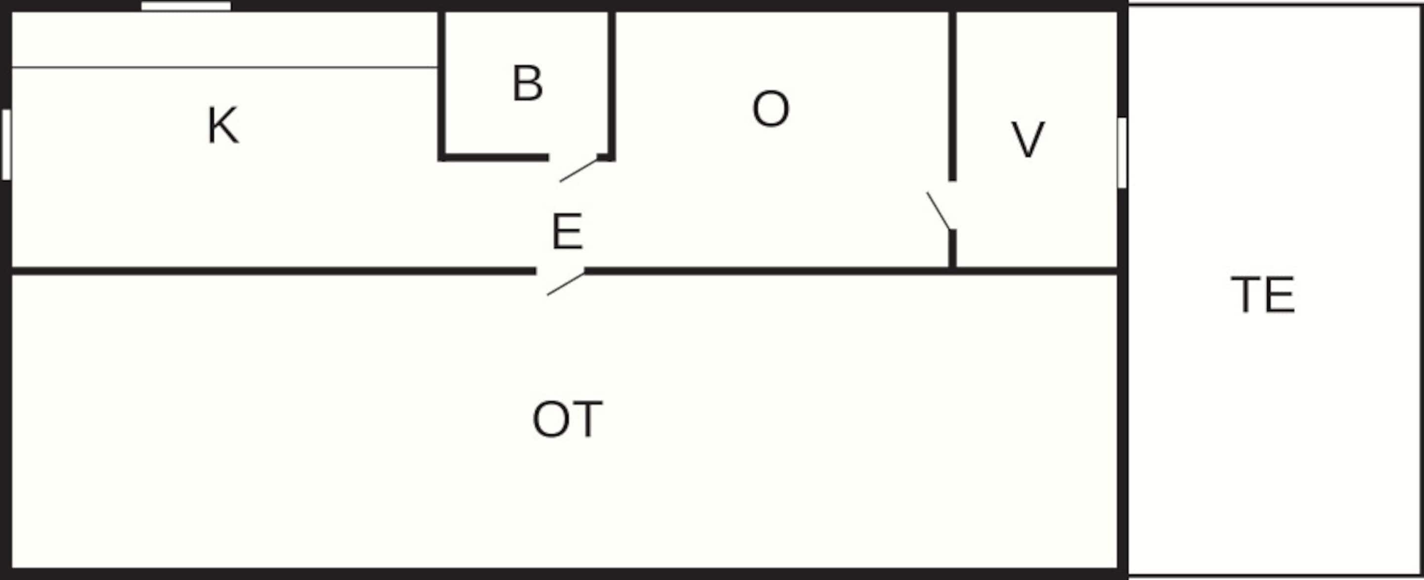 Comfort House, 2 Bedrooms | Floor plan