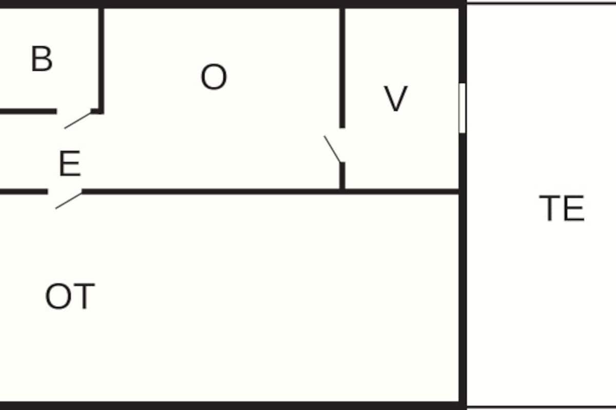 Comfort House, 2 Bedrooms | Floor plan