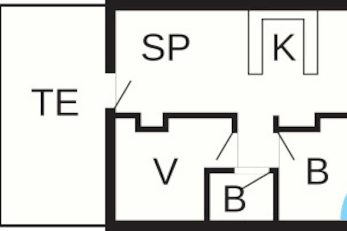 Comfort Apartment, 3 Bedrooms | Floor plan